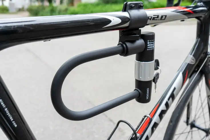 Voltano beugelslot ART4 met framehouder