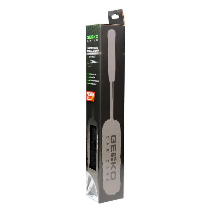 Velgenborstel van microvezel, 43 cm lang