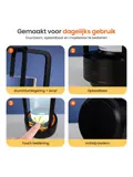 Lumina Tafellamp Oplaadbaar - 17.5cm - LED