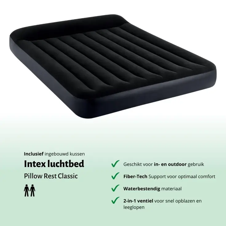 Luchtbed - Intex - 2P - 152x203 cm