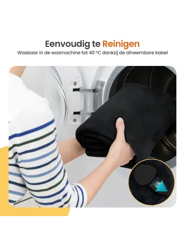 Elektrische Deken Voor Rug en Nek - 90 x 60cm