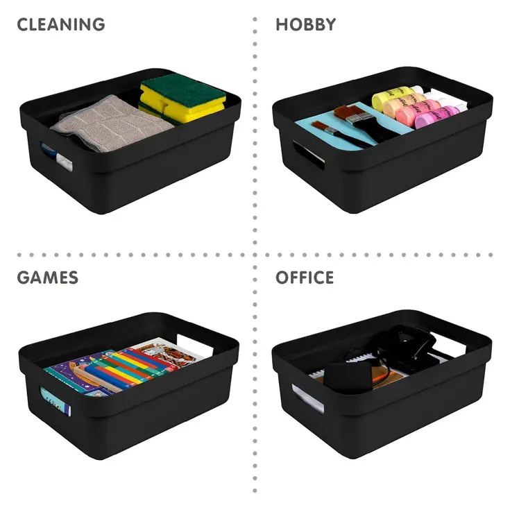 Sigma home - Opbergbox - 9L - 6-delig