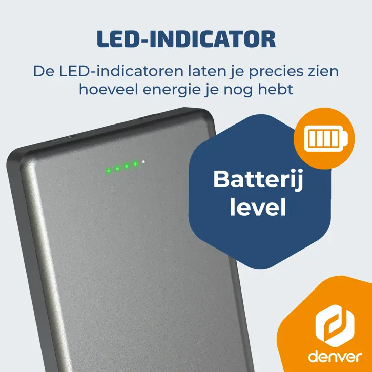 Powerbank Magsafe 10.000mAh LED indicator