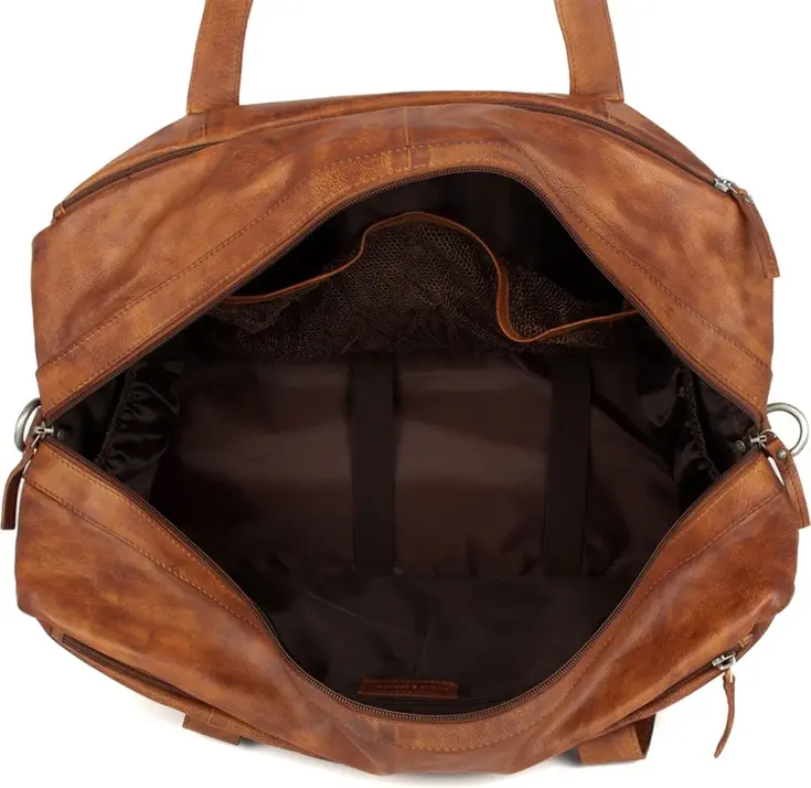 Brian - Leren weekendtas - Reistas -17inch