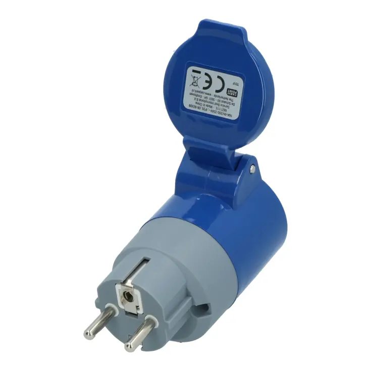 Adapter Schuko Stekker naar CEE Contrastekker