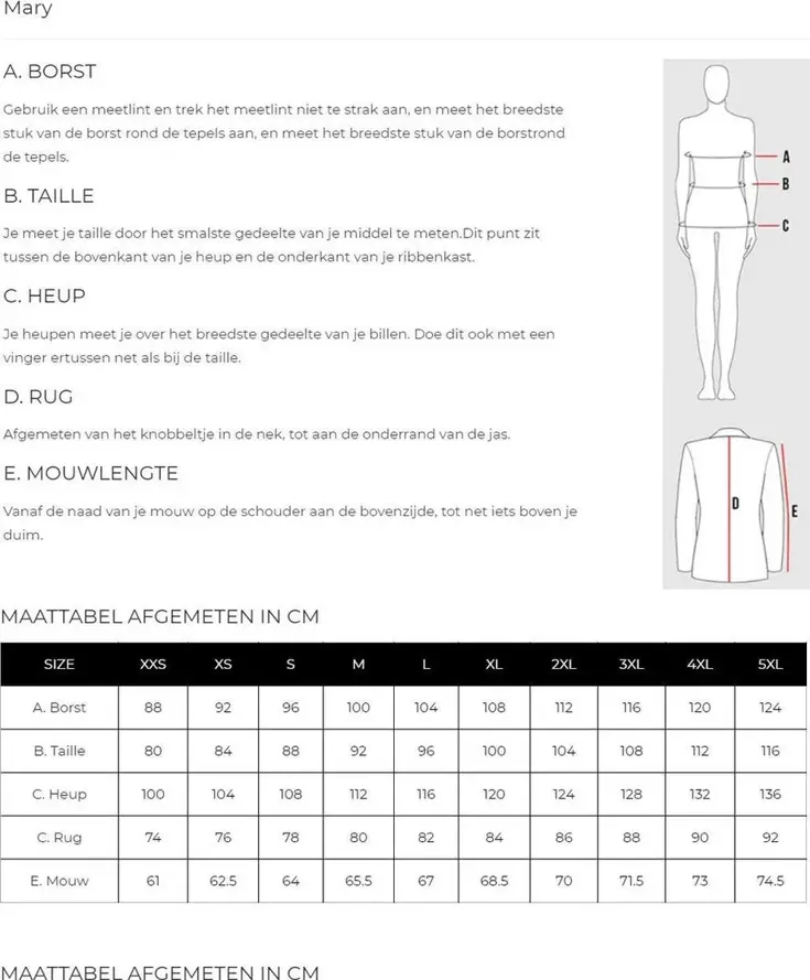 Marry - Winterjas dames - Parka - Slim fit