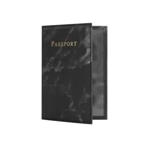 Paspoort hoes – Kunstleer – Zwart