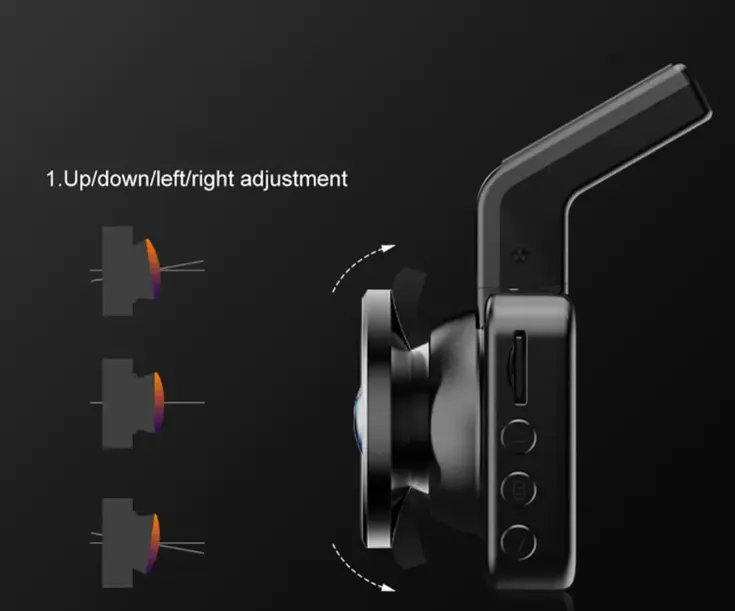 M17 Pro Wifi 1CH Full HD dashcam