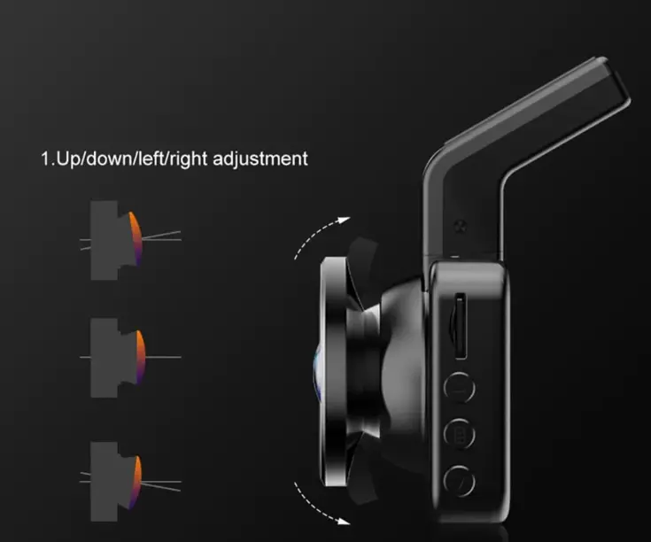 M17 Pro Wifi 1CH Full HD dashcam