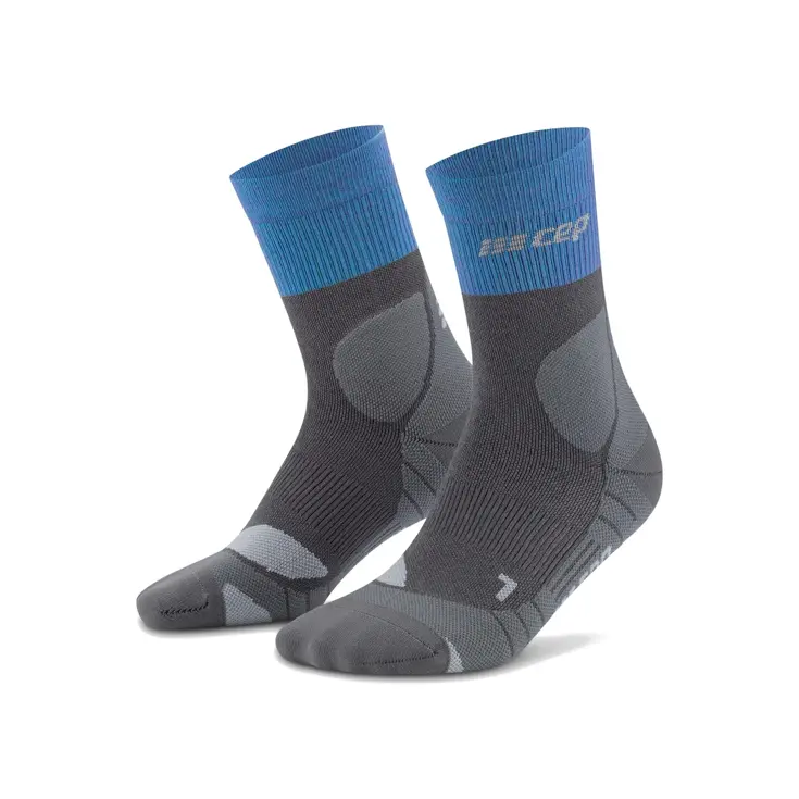 Hiking Merino Mid-Cut Compressie - Heren