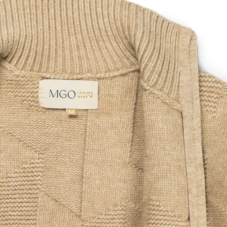MGO Tamar Dames - Outdoorvest - Grof gebreid