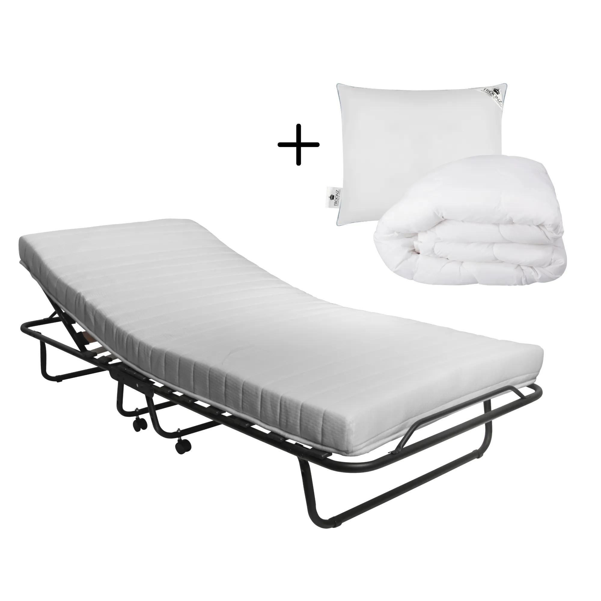 Troonz  Vouwbed Napoli  90 x 200  Set  Zwart main product image