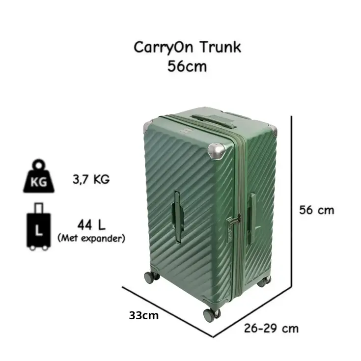 Trunk Harde handbagage koffer 41 liter
