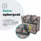 Voltano Voorgevormde Enkele Fietstas