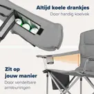 TRVLMORE Campingstoel XL