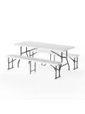Inklapbare picknickset – 180x74 cm