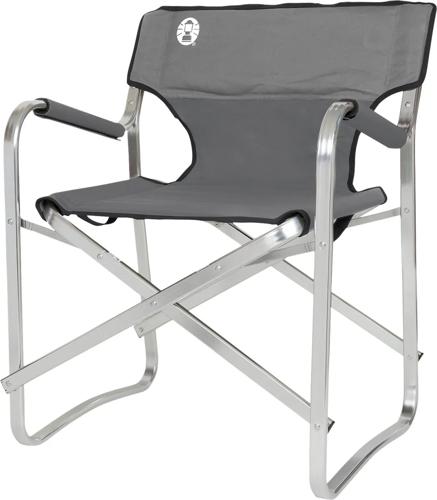 Deck Campingstoel - Opvouwbaar - Grijs