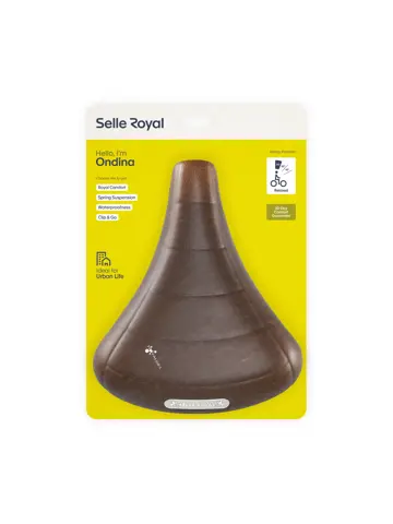 Vintage zadel met Royalgel vulling voor comfort