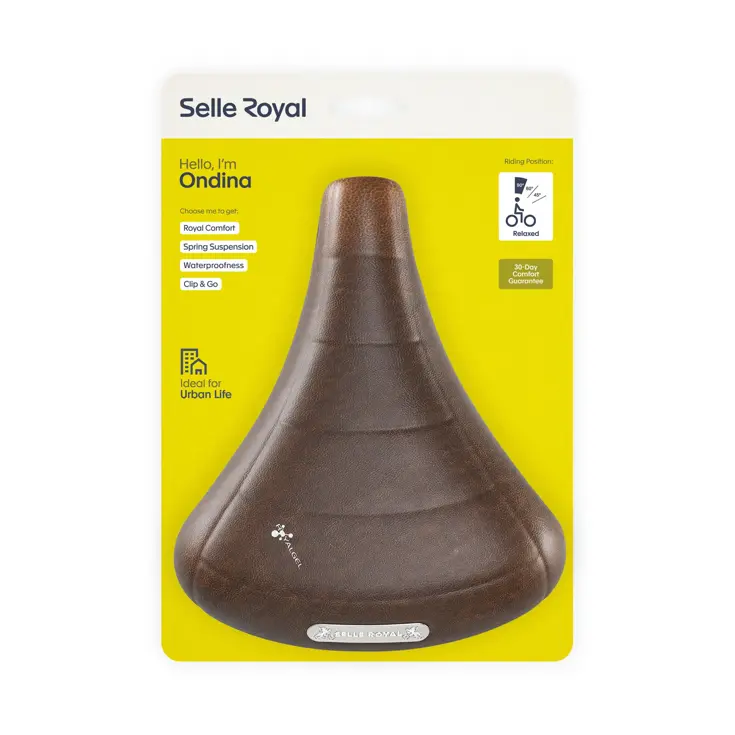 Vintage zadel met Royalgel vulling voor comfort