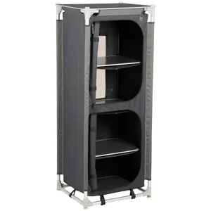 Bo-Camp Legkast Emerald Hoog 140x57x47 cm