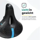 Voltano Gel Flow Fietszadel Met Uitsparing