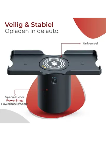 PowerSnap Draadloze Qi Telefoonhouder 12V