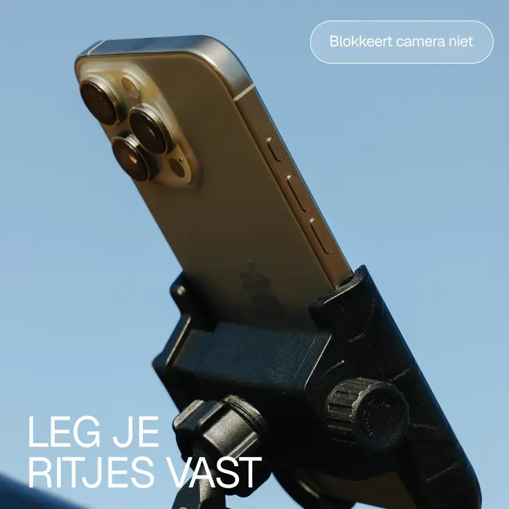 Telefoonhouder Fiets met Snelsluit klem