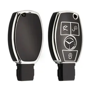 Dutch Shield Sleutelhoesje  Mercedes zwart A3