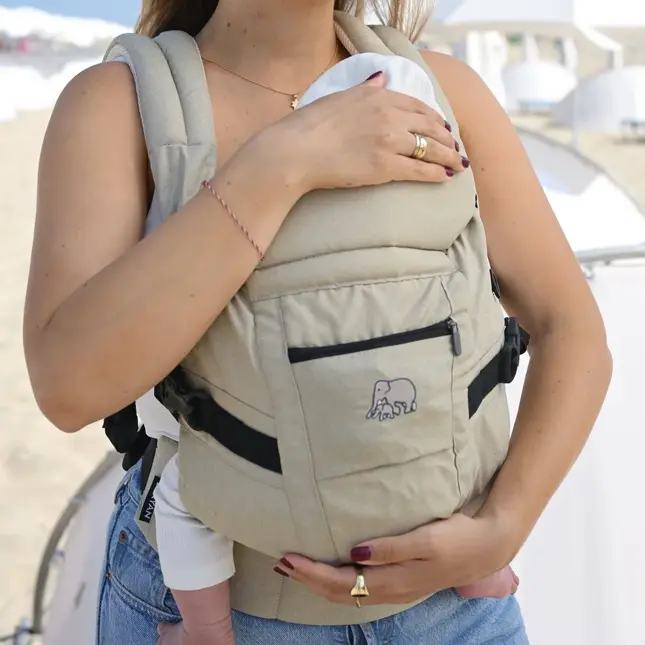 Ergonomische Draagzak - Luxe Buikdrager 4-in-1