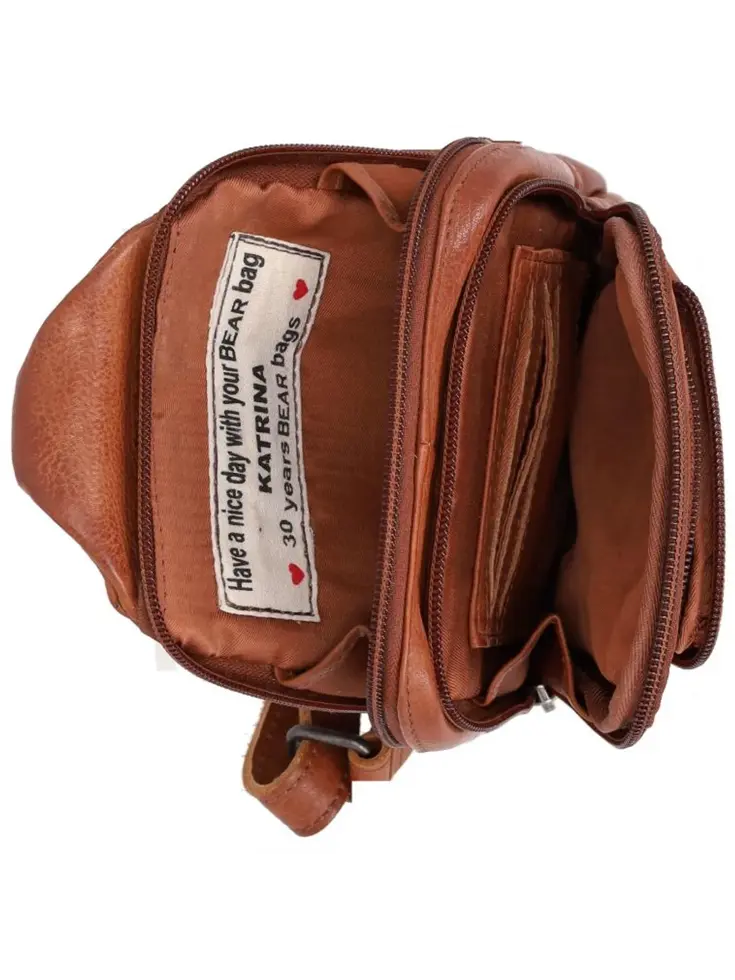 Katinka - Leren Crossbodytas / Slingbag