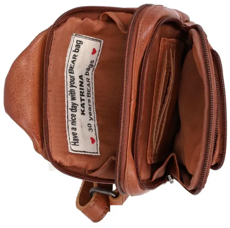 Katinka - Leren Crossbodytas / Slingbag