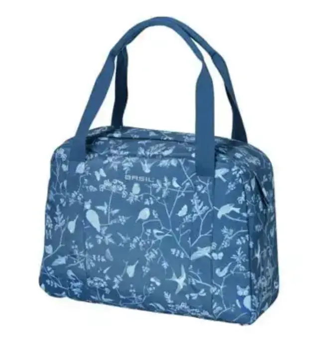 Basil schoudertas Wanderlust indigo blauw 18L
