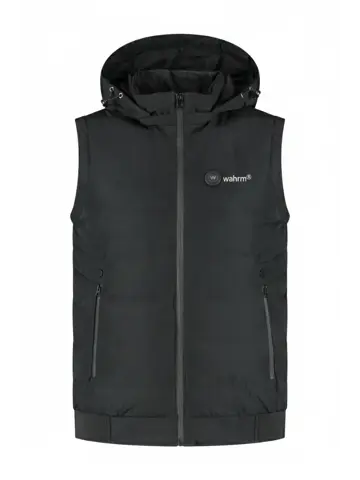 Infrarood Verwarmde Bodywarmer met Capuchon Heren