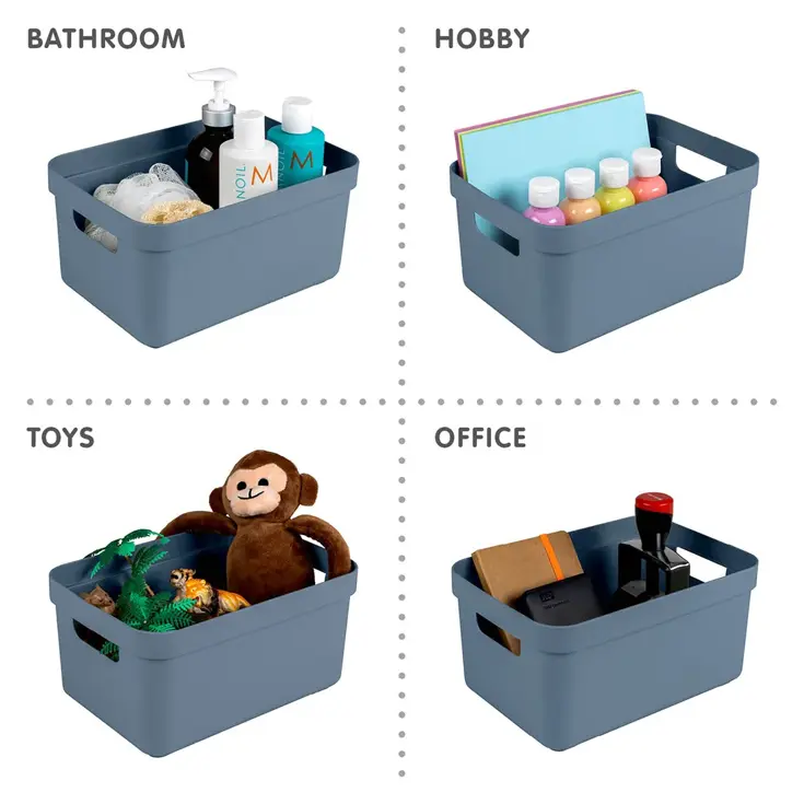 Sigma home - Opbergbox - 5L - 6-delig