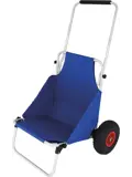 Opvouwbare Lichtgewicht Beach Trailer Blauw