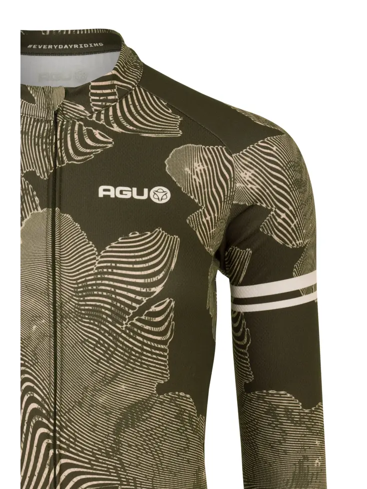 Flower Fietsshirt Lange Mouwen Essential Dames