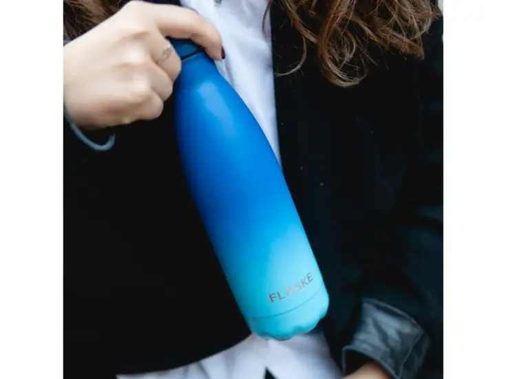 FLASKE 750 ml  RVS Drinkfles