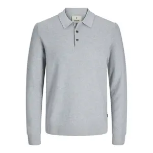 Heren Sandri Knit Polo LS Jack & Jones