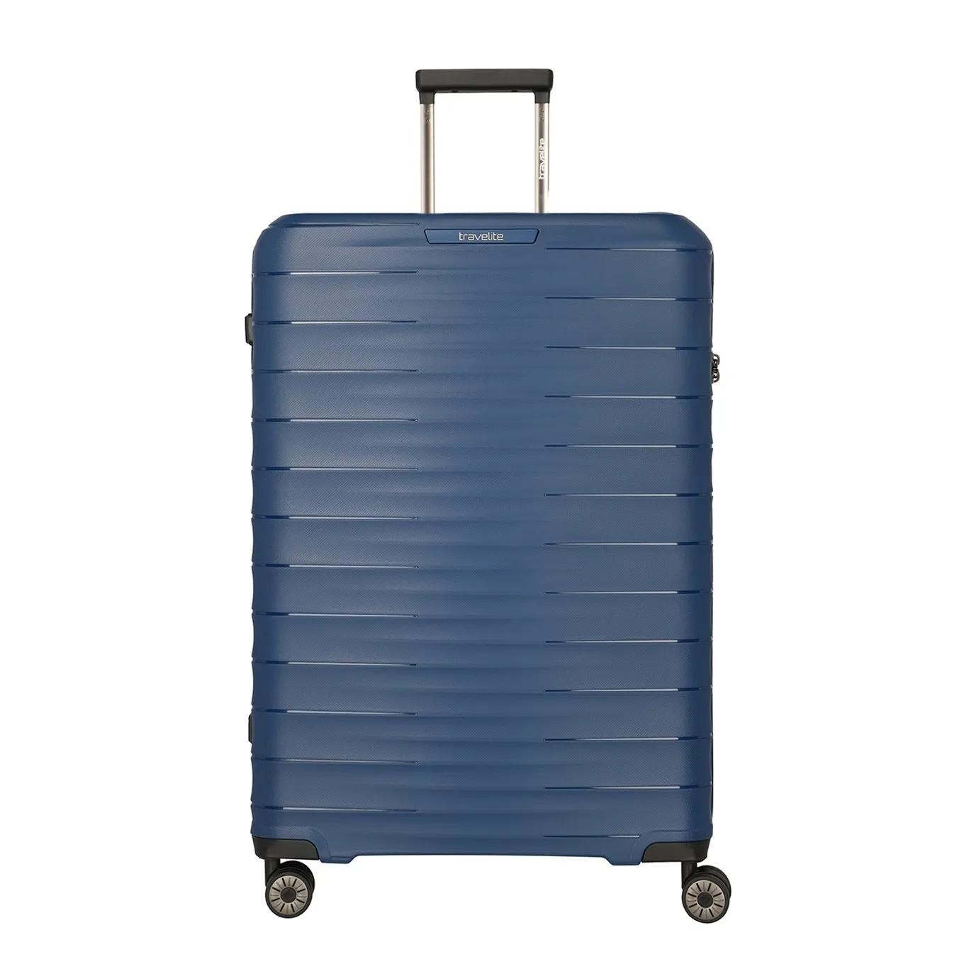 Travelite  Mooby 4w Trolley L blue Blauw  Blauw main product image