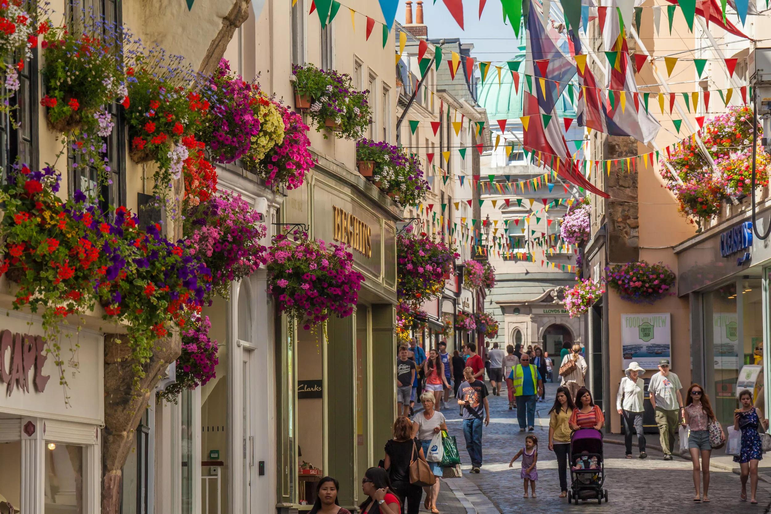Visit Guernsey - Floral St Peter Port