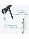 Zweefparasol – 300cm – Crème