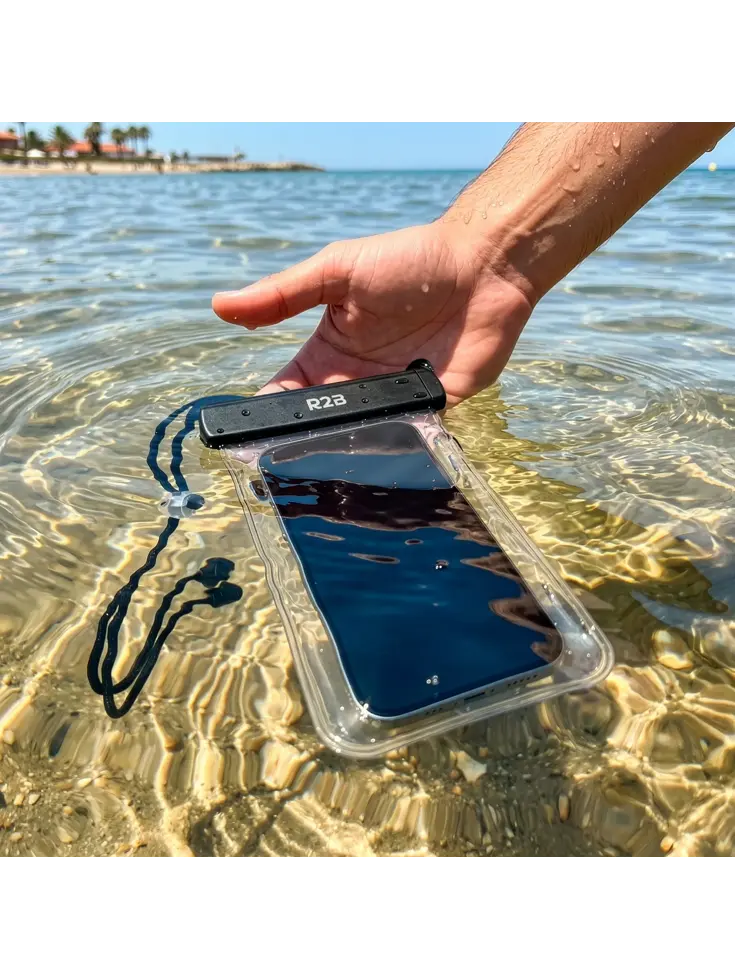 Waterdicht Telefoonhoesje met Koord 2x