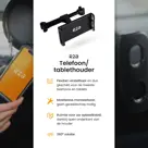 R2B Stevige Tablet houder auto hoofdsteun