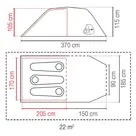 Coleman tent Cortes 3 Blue