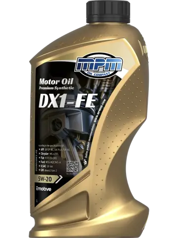 Motorolie 5w20  dx1 fuel economy premium