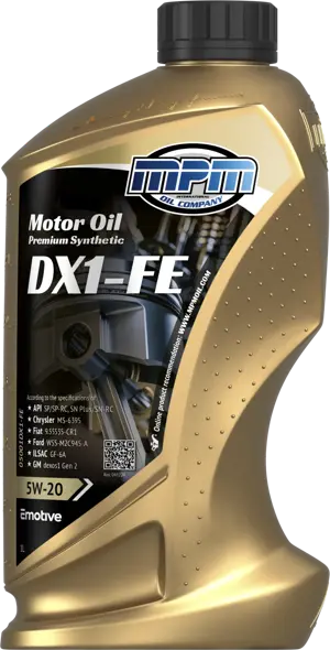 motorolie 5w20  dx1 fuel economy premium