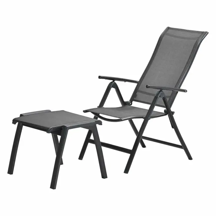 Santos grijze Tuinstoel