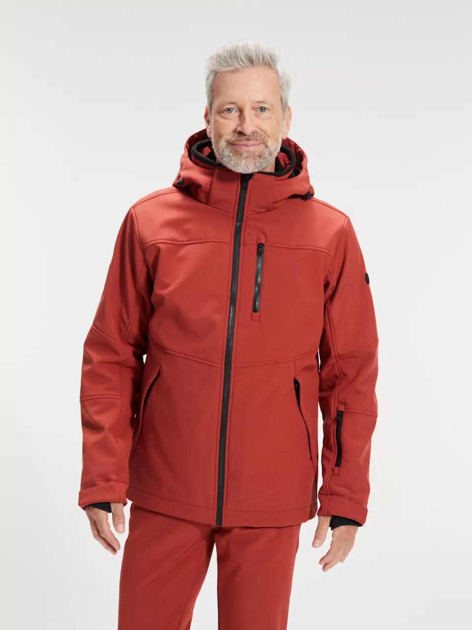 ANWB  Medley  Softshell ski-jas heren  Human Nature  Rood-Bruin   S main product image