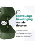 Voltano Dubbele Rolltop Fietstas 48 L