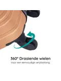 Reiskoffer M ABS 74L met TSA-slot en 360° wielen